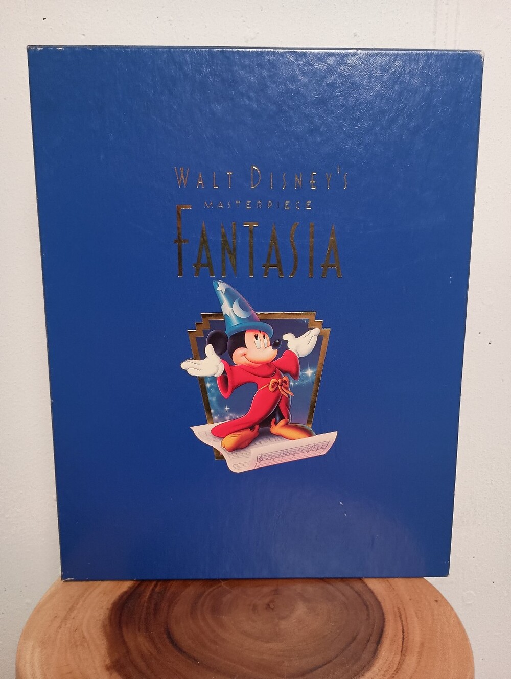 Walt Disney Fantasia Collector Box - Blue with Mickey Sorcerer Illustration